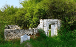 The shrine of Qazi Ghulam Nabi Chishti in Choa village